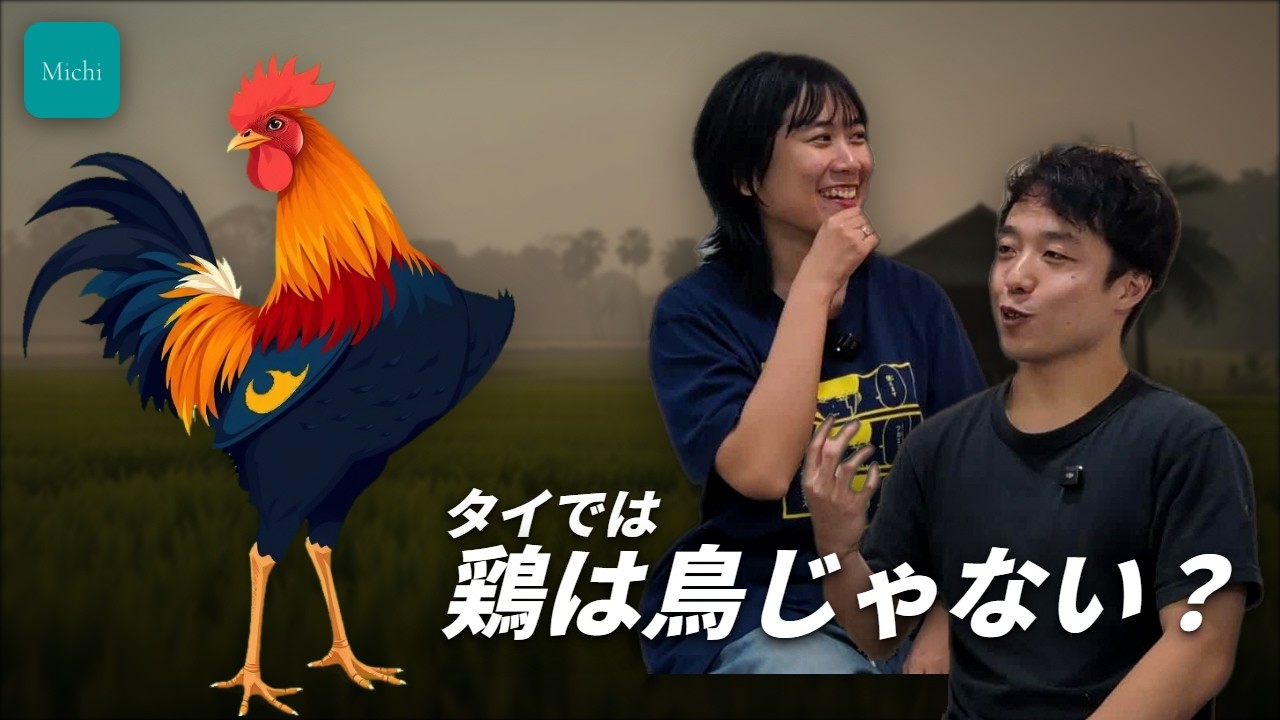 タイでは鶏は鳥じゃない？身近な言葉から見えてくるすれ違いの正体(動画のサムネイル)